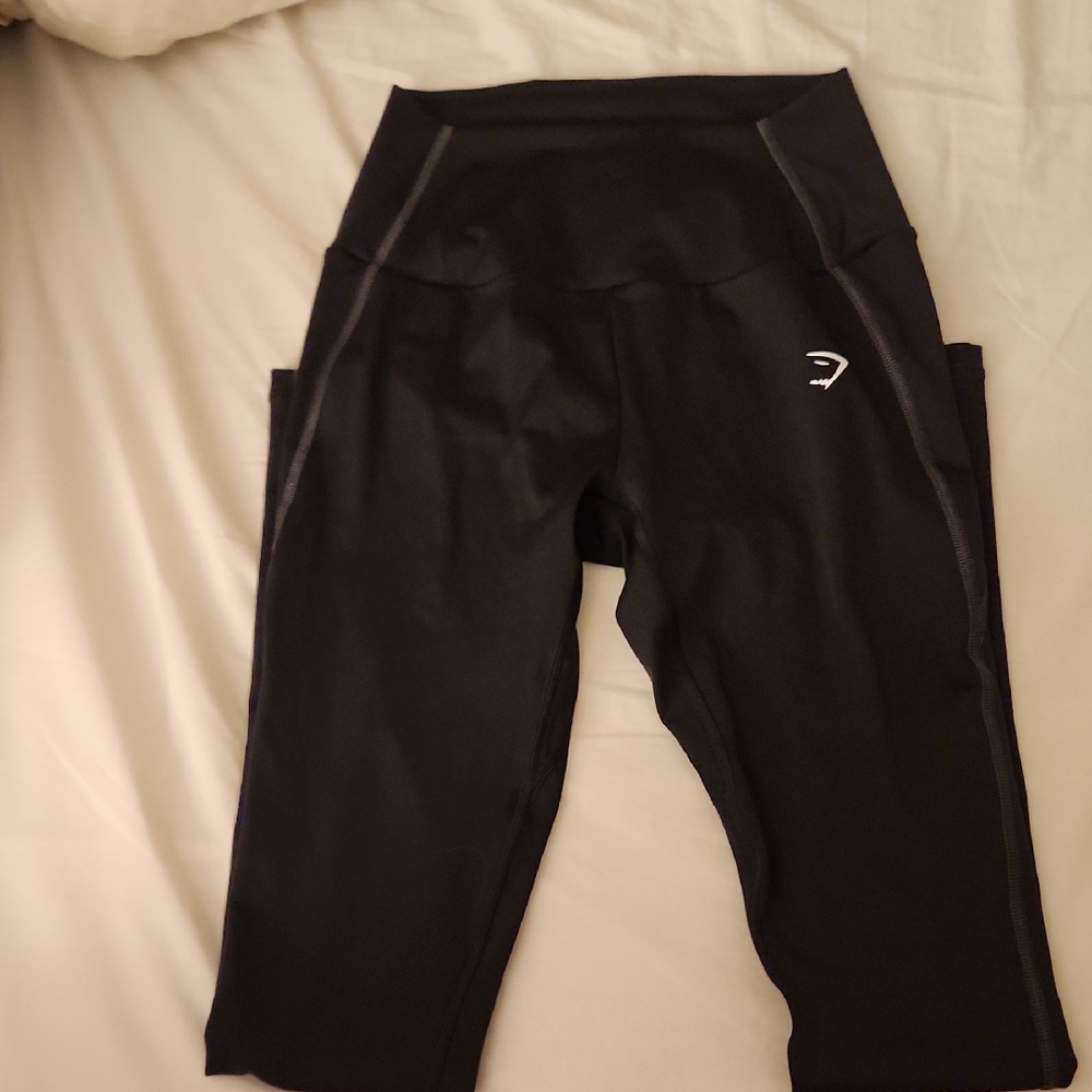 Gymshark High-Waisted Black Leggings